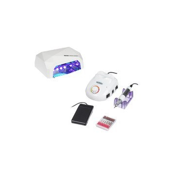Zestaw Frezarka SPRINT45 + Lampa LED36W CFL Biały Beauty System